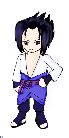 Chibi Sasuke by StarGirl_Katie