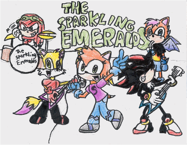 request - the sparkling emeralds by Star_The_Hedgehog