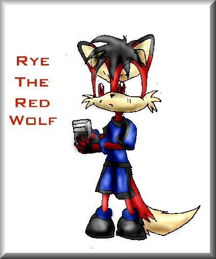 Rye The Red Wolf by Star_The_Hedgehog