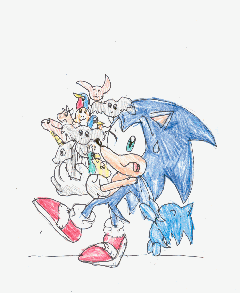 Sonic needs a vacation by Star_The_Hedgehog