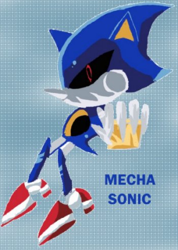 Mecha Sonic by Star_The_Hedgehog