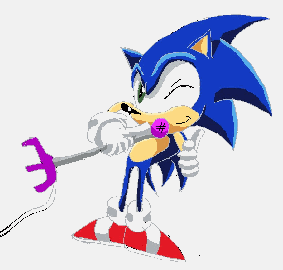 Sonic Singing by Star_The_Hedgehog