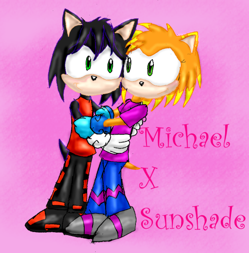 Michael X Sunshade - request by Star_The_Hedgehog