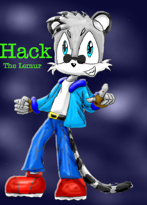 Hack The Lemur by Star_The_Hedgehog