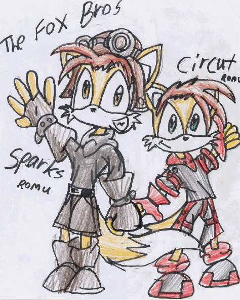 Sparks and Circut by Star_The_Hedgehog