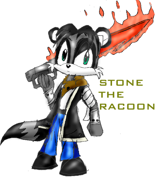 Stone the Racoon by Star_The_Hedgehog