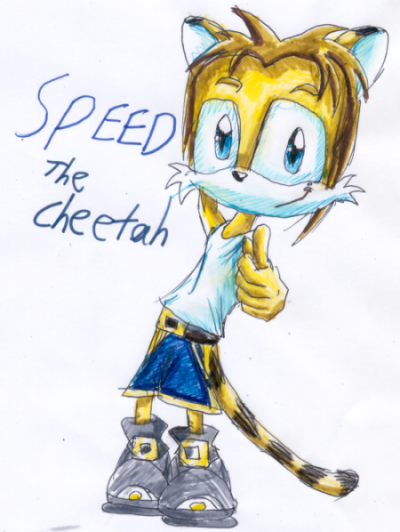 Speed the cheetah by Star_The_Hedgehog