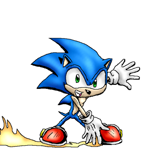 Sonic (yet again) by Star_The_Hedgehog