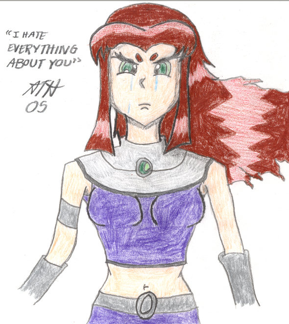 Starfire - I Hate Everything About You by StarfiresCatamount