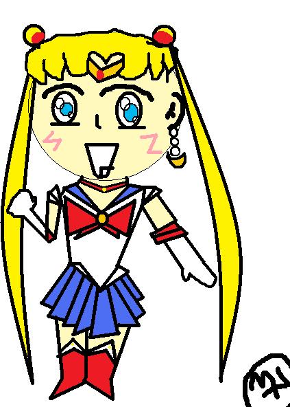 Chibi Sailor Moon by Starofwonder123