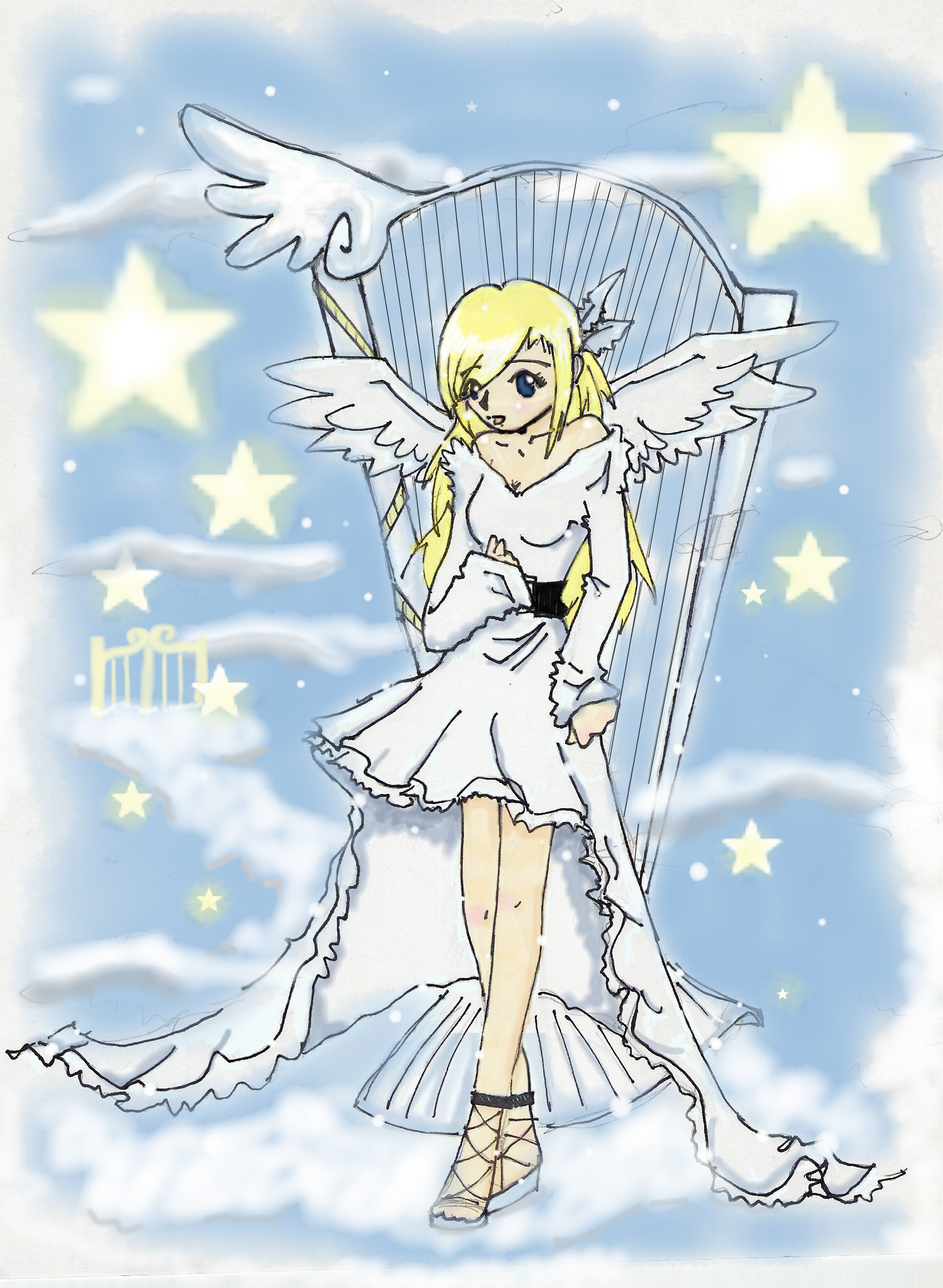 Avian Angel by StarryPnai