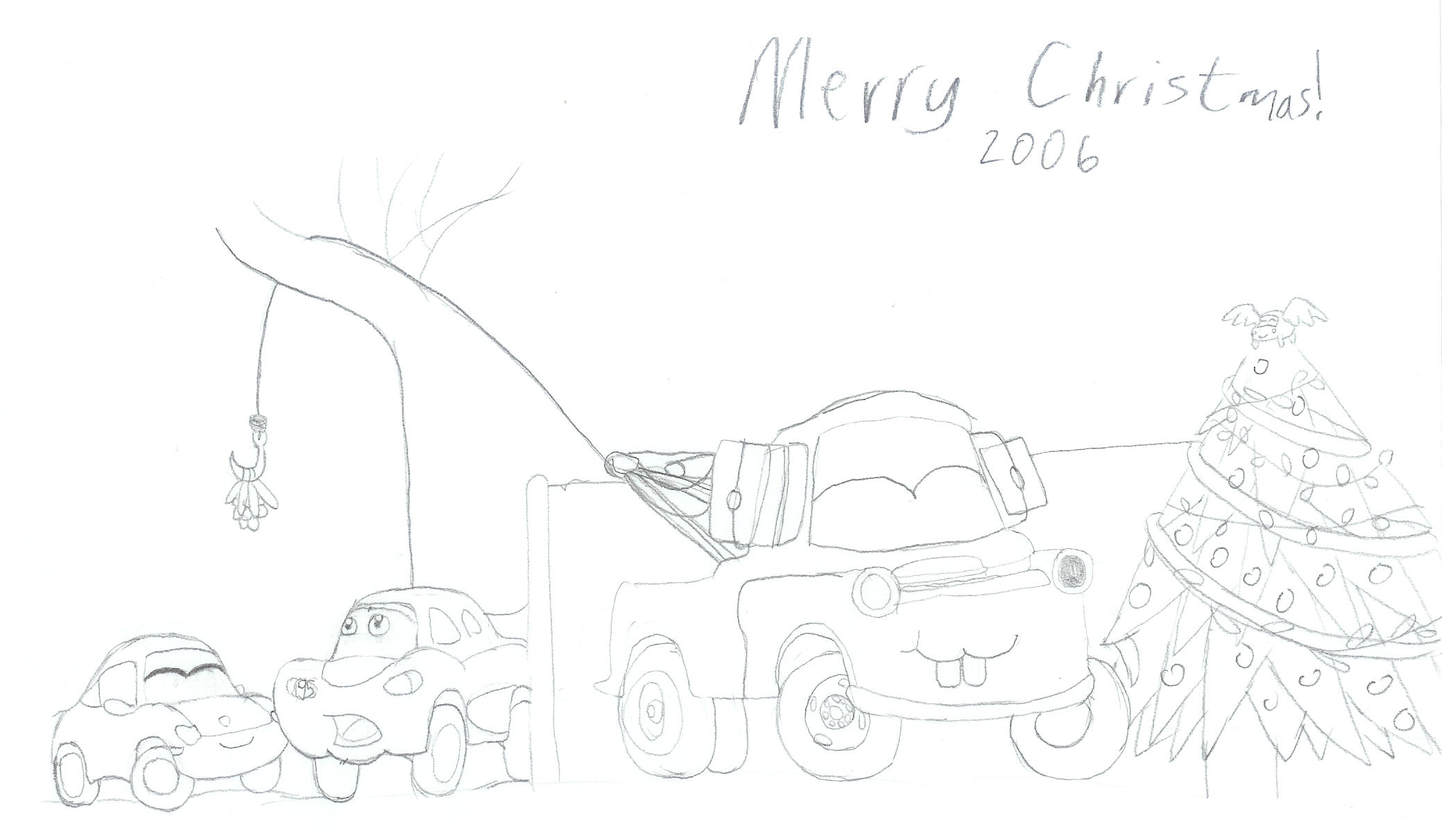 Cars Christmas by Staryflare