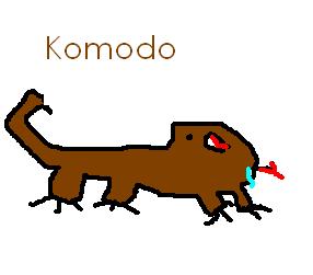 Komodo Dragon by SteeleFanGal