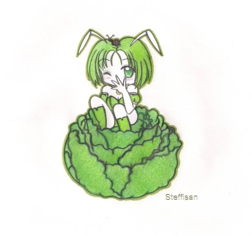 Mew Lettuce by Steffisan