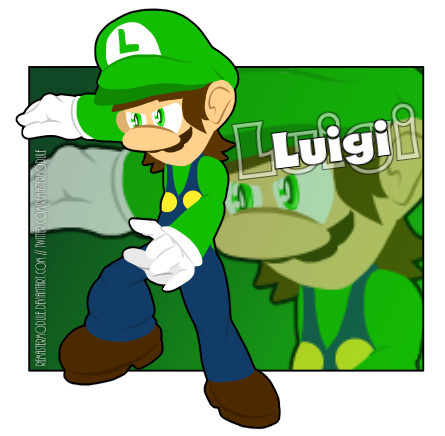 Luigi by StickBlueAnimated