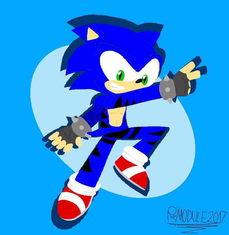 Sonic Request by StickBlueAnimated
