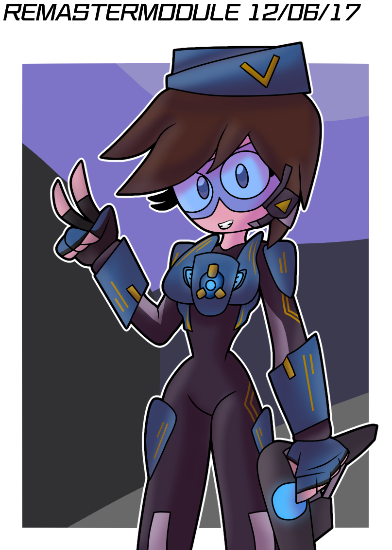 Cadet Oxton by StickBlueAnimated