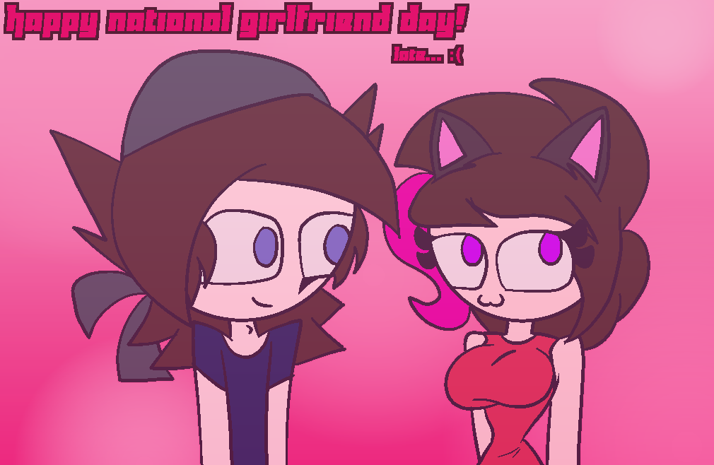 National Girlfriend Day with Oniko! by StickBlueAnimated