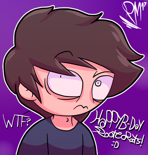 Happy Birthday RootedRoots! by StickBlueAnimated