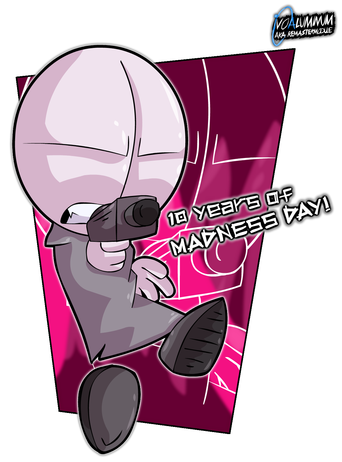 10 Years of Madness Day! by StickBlueAnimated