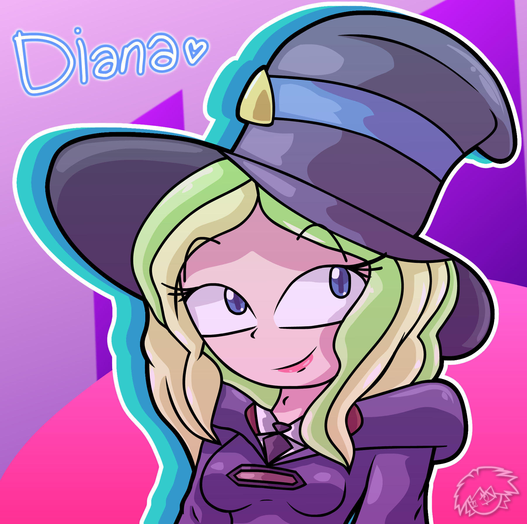 Diana <3 by StickBlueAnimated