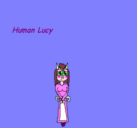 Human Lucy (Kindest Character ever) by StilettoRay