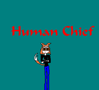 Human Chief (Smug Wolf) by StilettoRay
