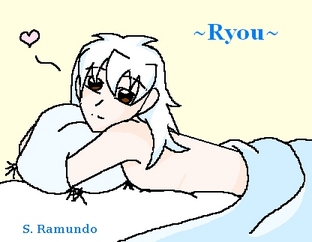 Ryou in bed. ^.^ by Stitchez4u666