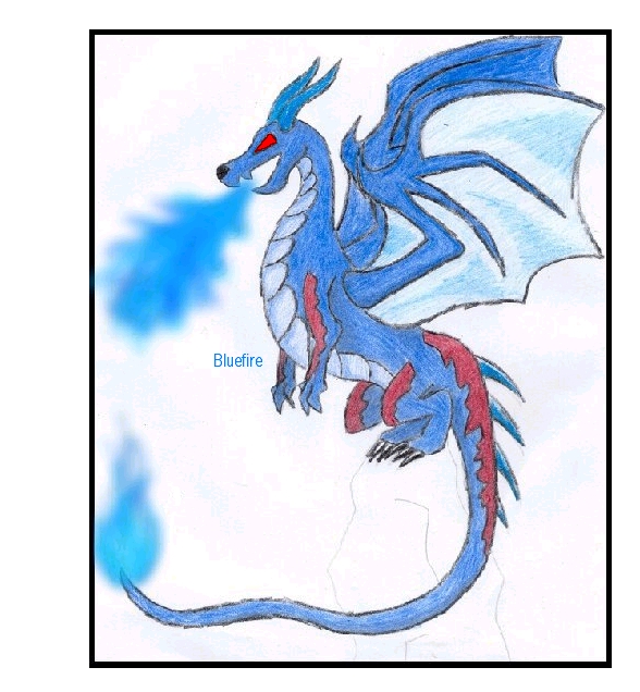 Bluefire the Dragon (Request for ZaneDragon102) by Storm_Dragon