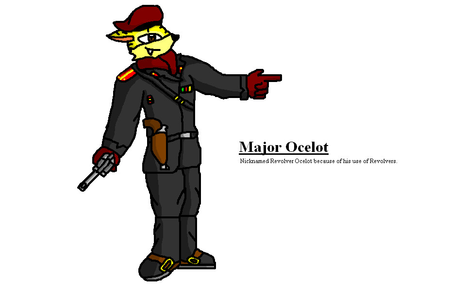 Major Ocelot by StormtheHedgehog