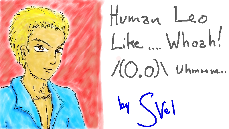 Human Leo by StrangeVelocity
