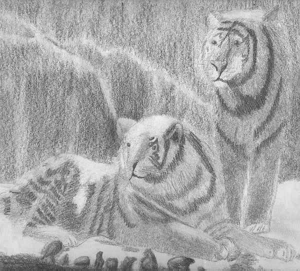 Two Tigers (1996) by Stratadrake
