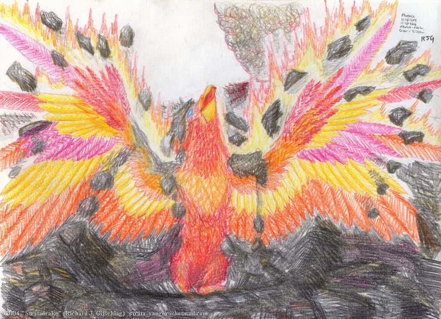 Phoenix Alive by Stratadrake