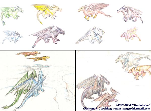 Dragons of Elements, v1.0 (1999) by Stratadrake