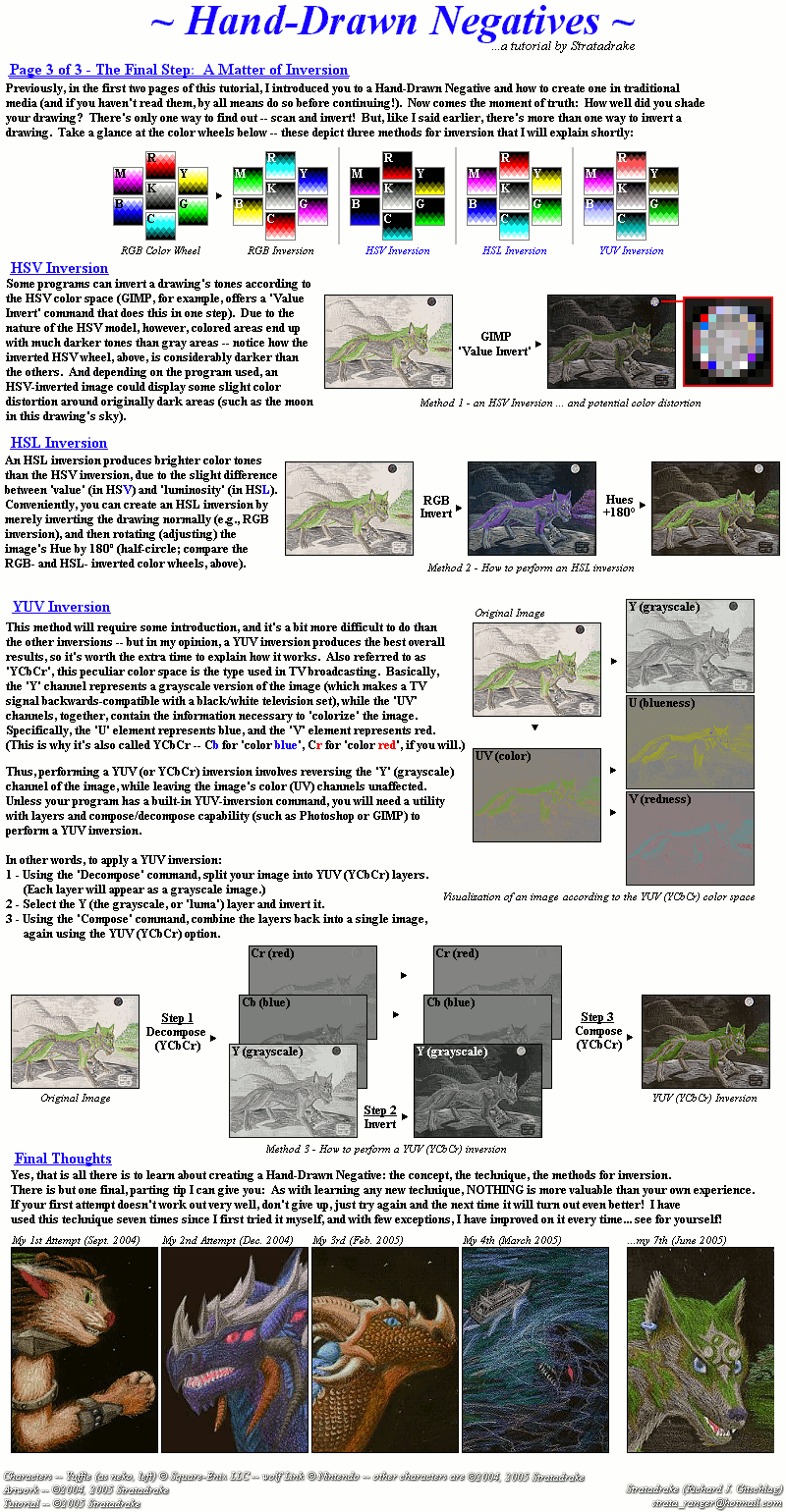 Negatives Tutorial, Page 3 of 3 by Stratadrake