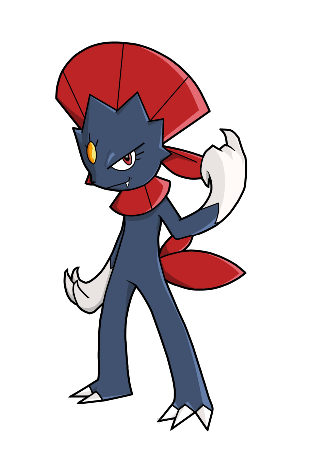 Weavile - Taunt by StrayTree