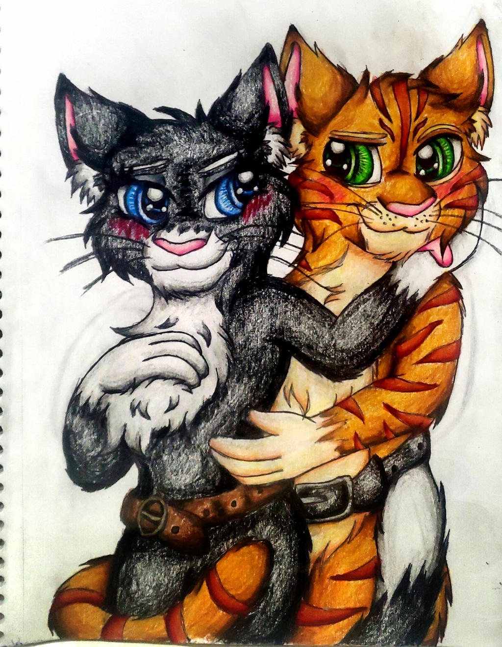 Kitty and Puss by SugarPop
