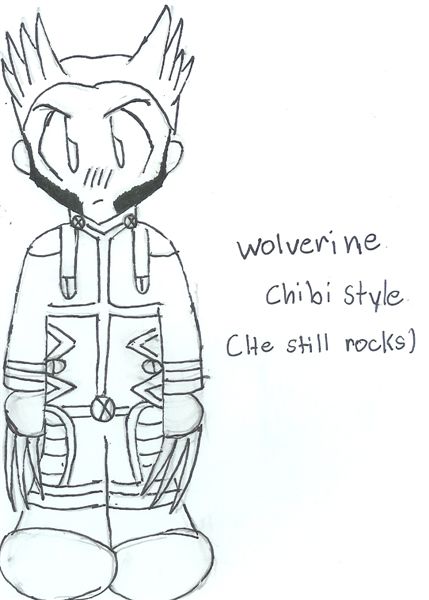 Chibi Wolverine! by Suits