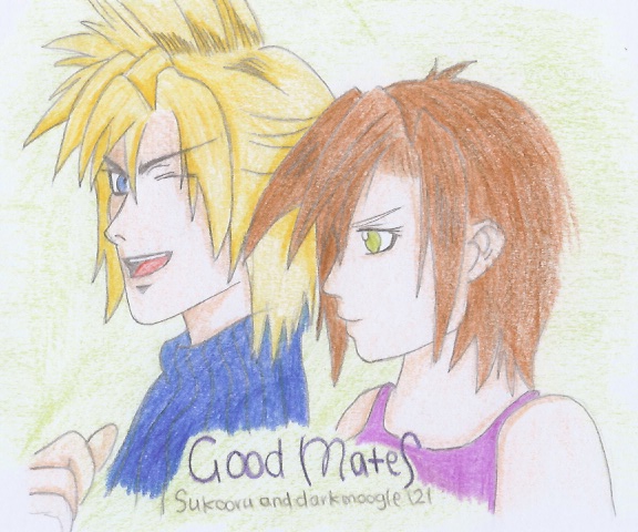 Good mates! (gift for darkmoogle121) by Sukooru