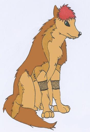 Gaara Wolf (adopted by wolf-girl-ghost and crazicat06) by Sukooru