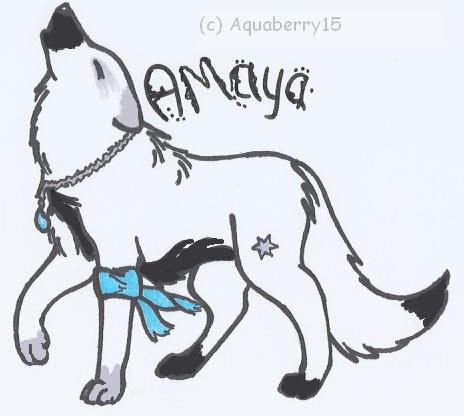 Amaya (wolf for aquaberry15) by Sukooru