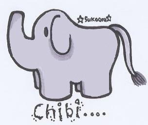 Chibi Elephant by Sukooru