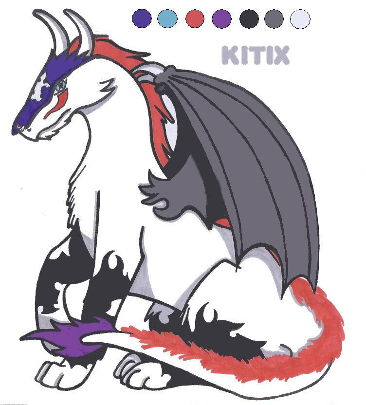Kitix Dragon (character sheet) by Sukooru