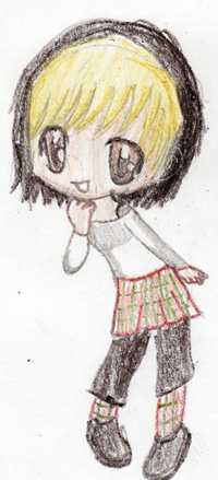 chibi me *Paper version* by Summer_Winds