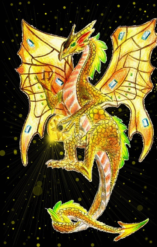 Golden Dragon by SunStorm