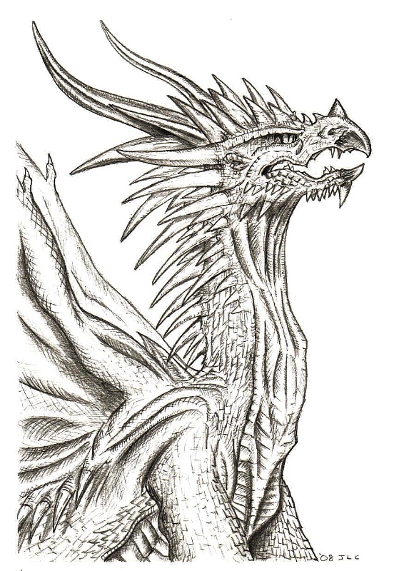 Fierce Dragon by SunStorm