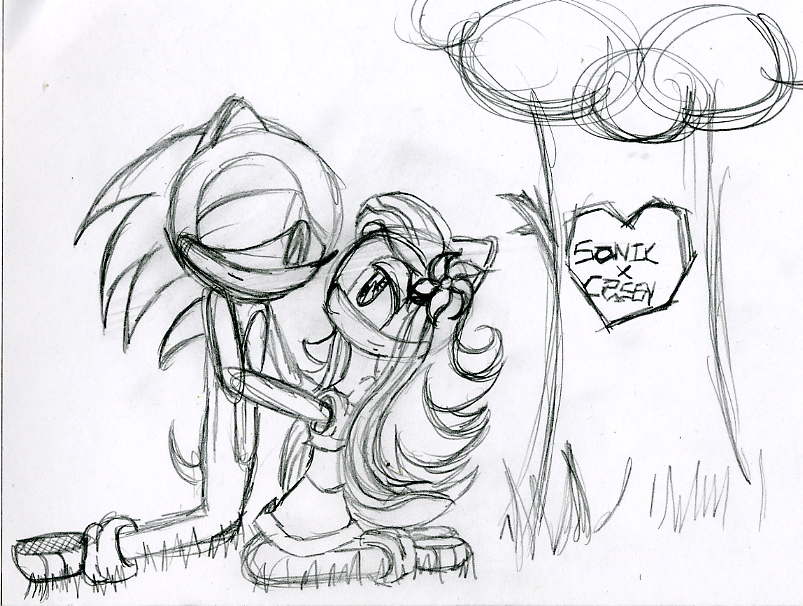 sonicXcassy entry for the contest but not finished by Sunflower_the_Hedgehog