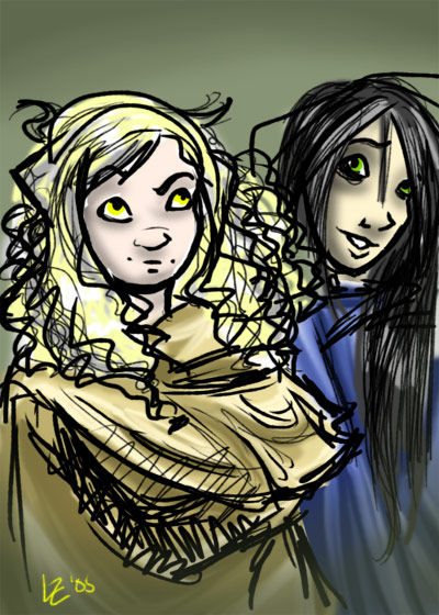 Rowena and Helga by Sunnith