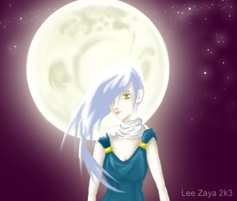 Moon Goddess by Sunnith