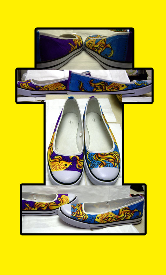 Fishy Shoes by Sunnith